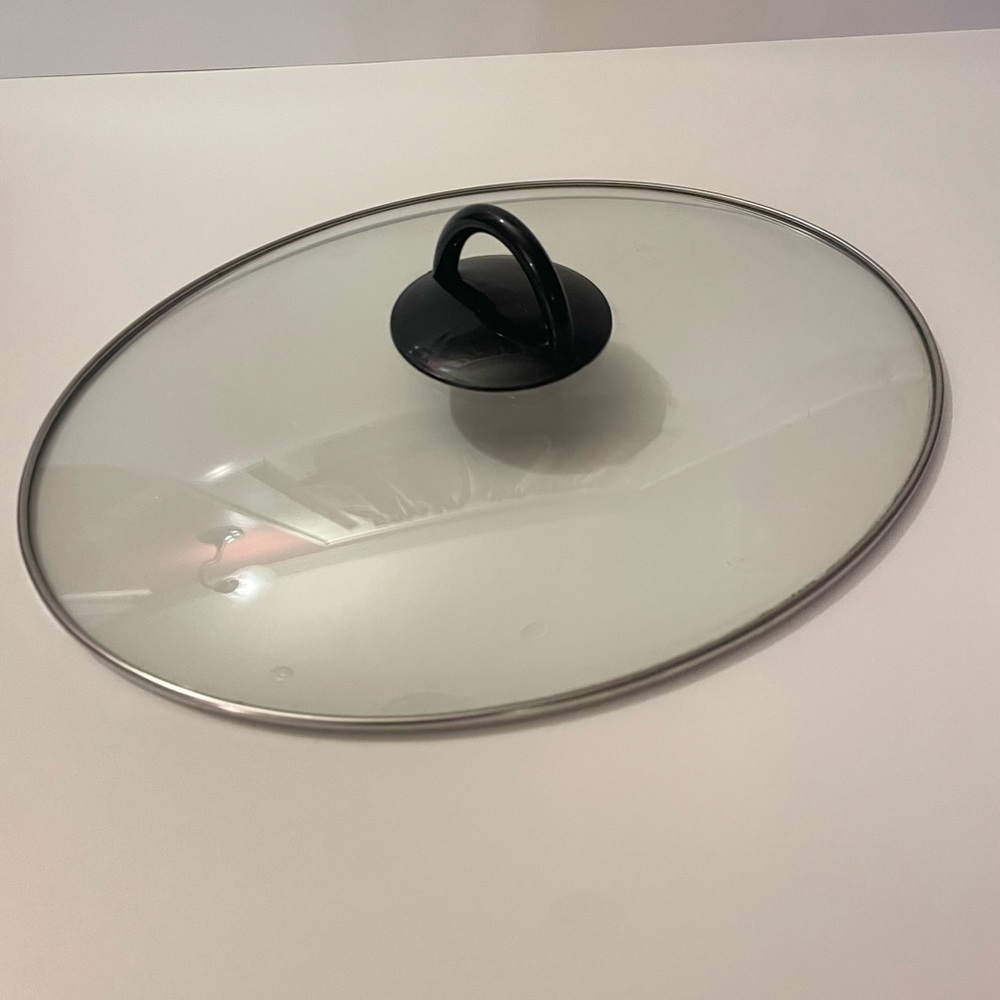 Crock Pot Slow Cooker (GLASS LID ONLY). Clean!! For Model #SCCPVC600-S-A